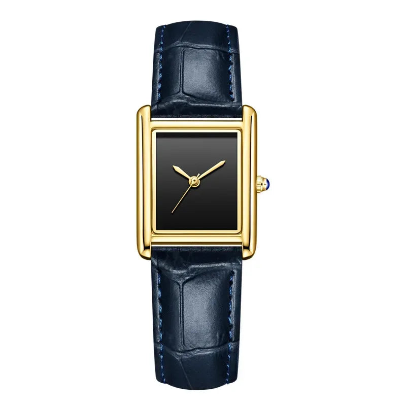 Luxury Couple's Watch Set for Women & Men | Elegant Leather Strap Quartz Wristwatch | Waterproof Iced Out Watch Style | 2026 New Fashion Gift | Caratix - CaratixJewelry